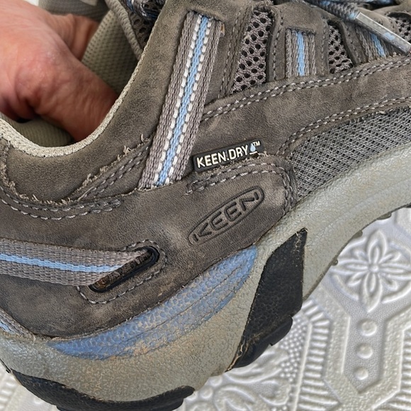 Keen Alamosa Blue and Grey Waterproof Hiking Shoe - Picture 11 of 11